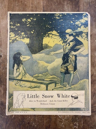 Item #31844 LITTLE SNOW WHITE. ALICE IN WONDERLAND. JACK THE GIANT KILLER. ROBINSON CRUSOE....