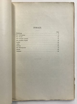 JAKOB BOEHM: EIN PATHOGAPHISCHER BEITRAG ZUR PSYCHOLOGIE DER MYSTIK (SIGNED BY DR. KAREN HORNEY)