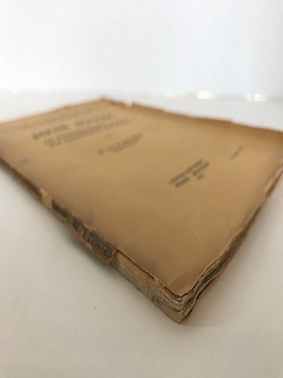 JAKOB BOEHM: EIN PATHOGAPHISCHER BEITRAG ZUR PSYCHOLOGIE DER MYSTIK (SIGNED BY DR. KAREN HORNEY)