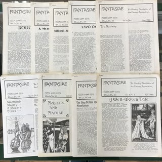 FANTASIAE NEWSLETTER (1990 - VOL. 8 NO. 1-10)