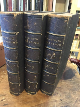 Item #37292 THE WAR WITH THE SOUTH: A HISTORY OF THE LATE REBELLION (3 VOLUMES). Robert Tomes