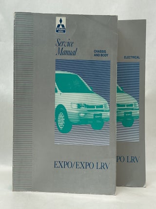 Item #43004 1992-1996 MITSUBISHI EXPO / EXPO LRV FACTORY SERVICE MANUALS (2 VOLUME SET)....