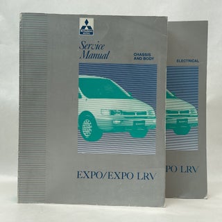 Item #43004 1992-1996 MITSUBISHI EXPO / EXPO LRV FACTORY SERVICE MANUALS (2 VOLUME SET)....