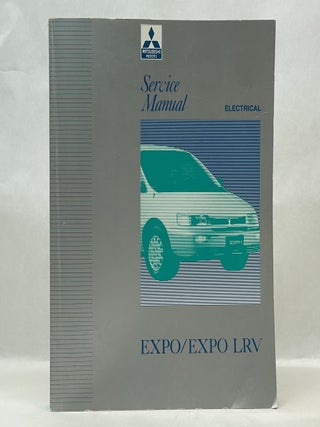 1992-1996 MITSUBISHI EXPO / EXPO LRV FACTORY SERVICE MANUALS (2 VOLUME SET)
