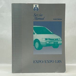 1992-1996 MITSUBISHI EXPO / EXPO LRV FACTORY SERVICE MANUALS (2 VOLUME SET)