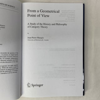 FROM A GEOMETRICAL POINT OF VIEW: A STUDY OF THE HISTORY AND PHILOSOPHY OF CATEGORY THEORY