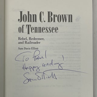 JOHN C. BROWN OF TENNESSEE