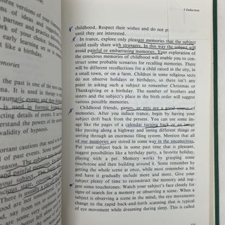 ERICKSONIAN HYPNOSIS: A HANDBOOK OF CLINICAL PRACTICE