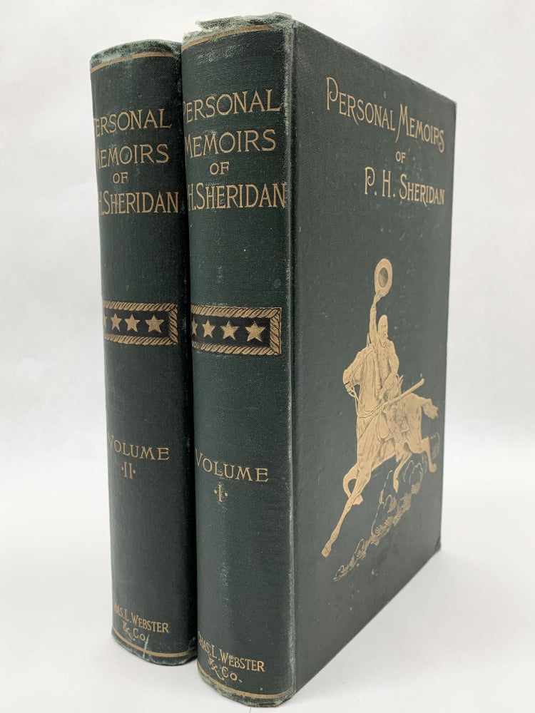Item #51646 PERSONAL MEMOIRS OF P.H. SHERIDAN IN TWO VOLUMES. P H. Sheridan.