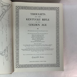 THOUGHTS ON THE KENTUCKY RIFLE IN ITS GOLDEN AGE