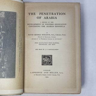 THE PENETRATION OF ARABIA
