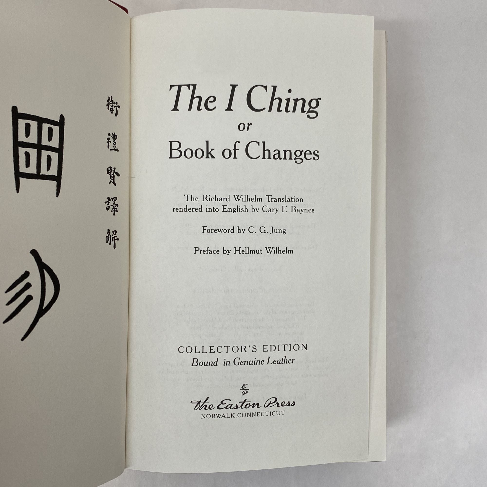 THE I CHING, OR, BOOK OF CHANGES | Richard Wilhelm, Cary F. Baynes ...