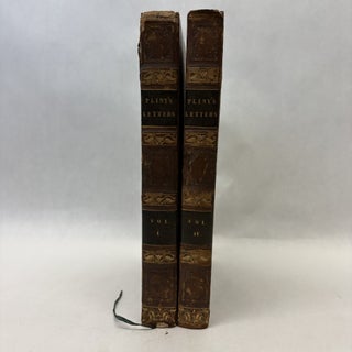 Item #56199 THE LETTERS OF PLINY (2 VOL SET). William Melmoth