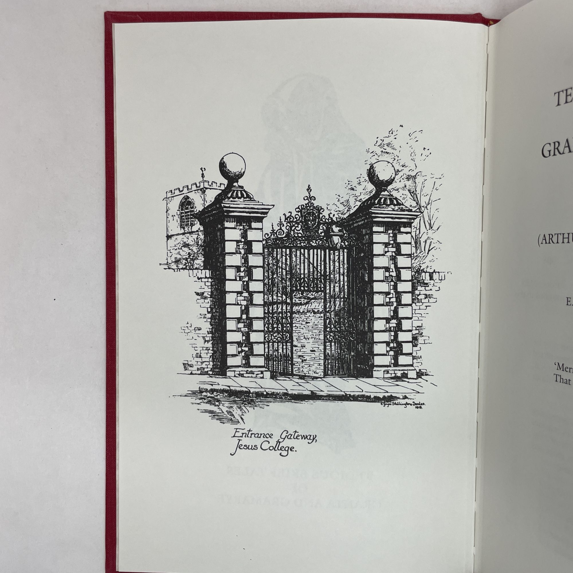 Tedious Book TEDIOUS BRIEF TALES OF GRANTA AND GRAMARYE | Arthur Gray
