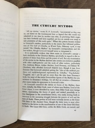 TALES OF THE CTHULHU MYTHOS