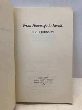 FROM HOUSEWIFE TO HERETIC