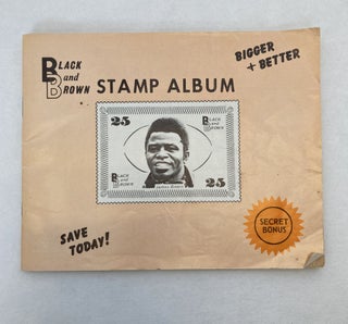 Item #60570 BLACK & BROWN STAMP ALBUM. Black Corporation, Brown Trading Stamp
