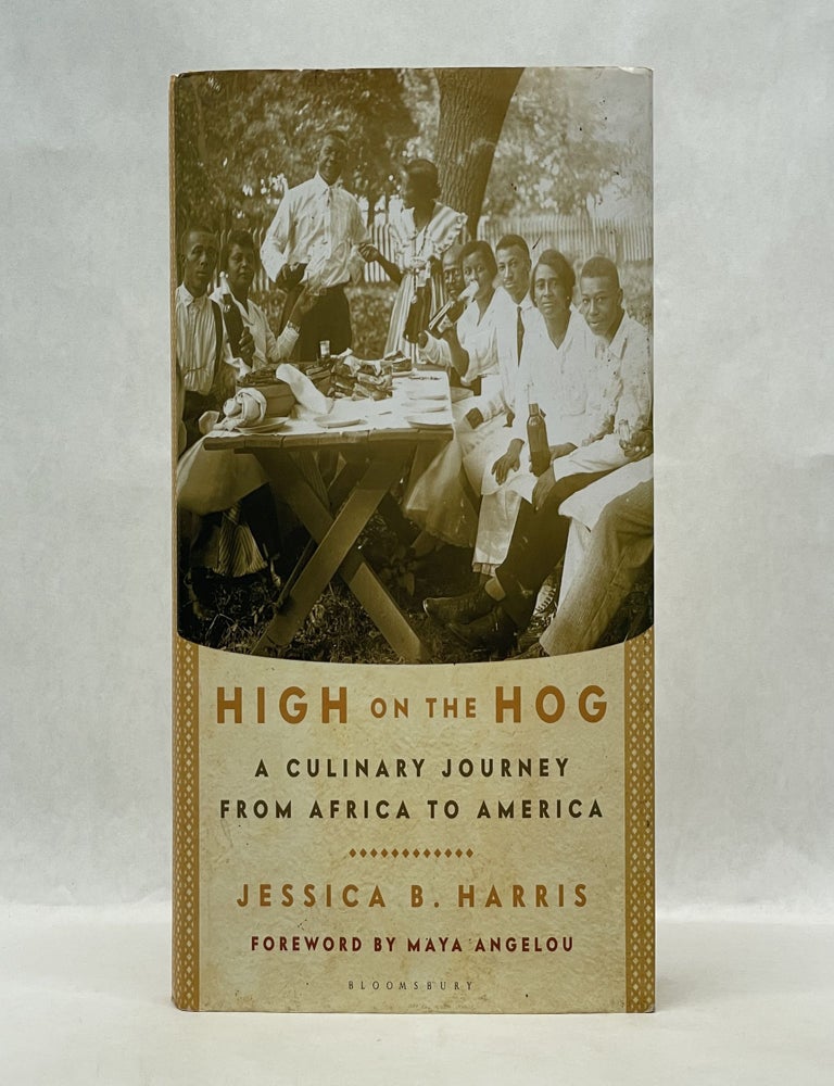 Item #62119 HIGH ON THE HOG: A CULINARY JOURNEY FROM AFRICA TO AMERICA. Jessica B. Harris.