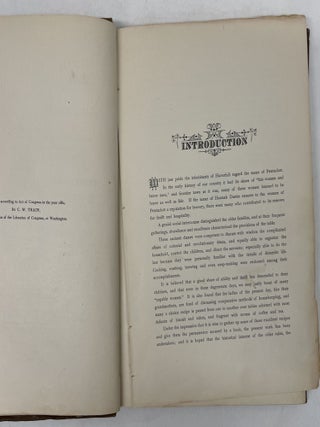 THE PENTUCKET HOUSEWIFE: A MANUAL FOR HOUSEKEEPERS