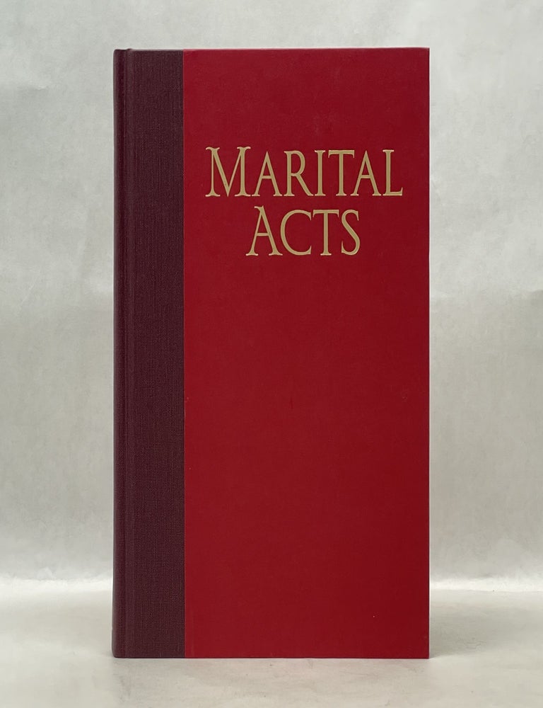 Item #62194 MARITAL ACTS: GENDER, SEXUALITY, AND IDENTITY AMONG THE CHINESE THAI DIASPORA. Jiemin Bao.