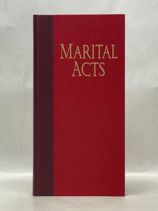 Item #62194 MARITAL ACTS: GENDER, SEXUALITY, AND IDENTITY AMONG THE CHINESE THAI DIASPORA. Jiemin...