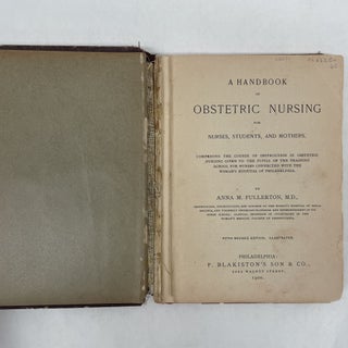 A HANDBOOK OF OBSTETRIC NURSING