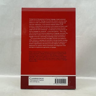 TYPOLOGY AND UNIVERSALS: SECOND EDITION