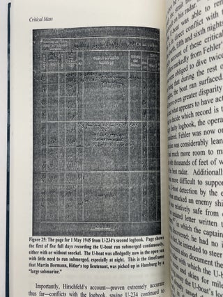 CRITICAL MASS: HOW NAZI GERMANY SURRENDERED ENRICHED URANIUM FOR THE UNITED STATES' ATOMIC BOMB