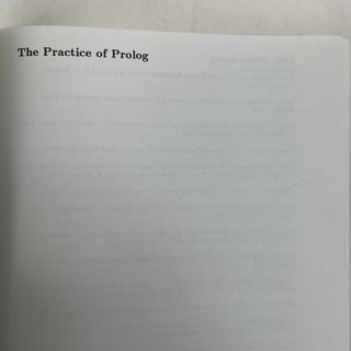 THE PRACTICE OF PROLOG