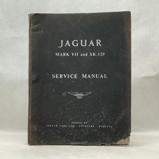 Item #62605 JAGUAR SERVICE MANUAL: MARK VII AND XK 120