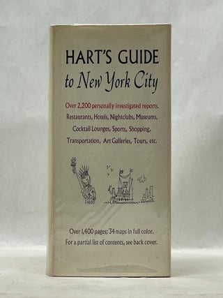 Item #62608 HART'S GUIDE TO NEW YORK CITY. Harold H. Hart