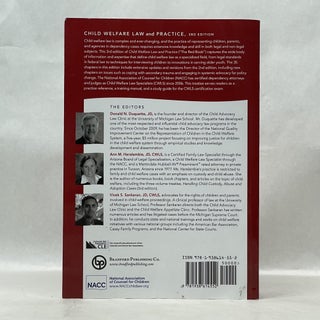 CHILD WELFARE LAW AND PRACTICE: REPRESENTING CHILDREN, PARENTS, AND STATE AGENCIES IN ABUSE, NEGLECT, AND DEPENDENCY CASES