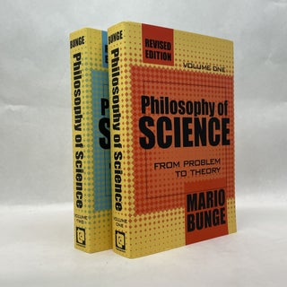 Item #64009 PHILOSOPHY OF SCIENCE (2 VOL. SET). Mario Bunge