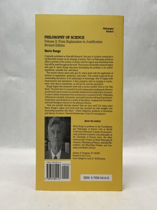 PHILOSOPHY OF SCIENCE (2 VOL. SET)