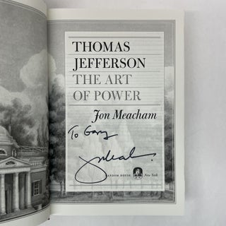 THOMAS JEFFERSON: THE ART OF POWER