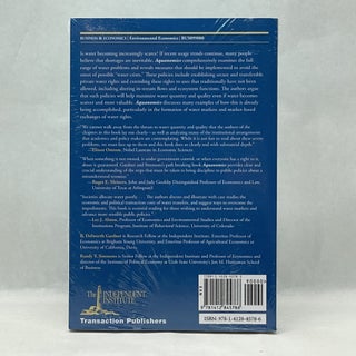 AQUANOMICS: WATER MARKETS AND THE ENVIRONMENT (INDEPENDENT STUDIES IN POLITICAL ECONOMY)