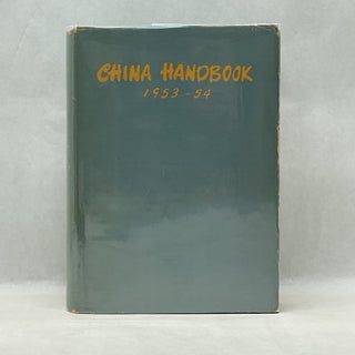 Item #64190 CHINA HANDBOOK 1953-54