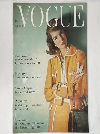 Item #64326 VOGUE MAGAZINE: MARCH 15, 1960