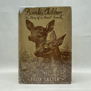 Item #64369 BAMBI'S CHILDREN: THE STORY OF A FOREST FAMILY. Felix Salten