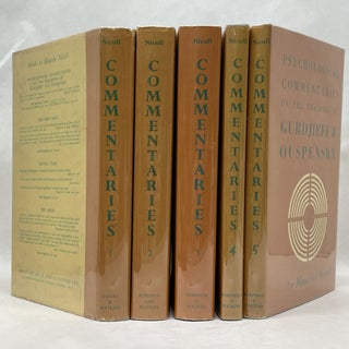 Item #64474 PSYCHOLOGICAL COMMENTARIES ON THE TEACHING OF GURDJIEFF AND OUSPENSKY (5 VOL SET)....