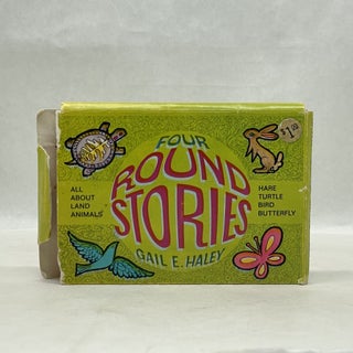 Item #64652 FOUR ROUND STORIES: ALL ABOUT LAND ANIMALS. Gail E. Haley