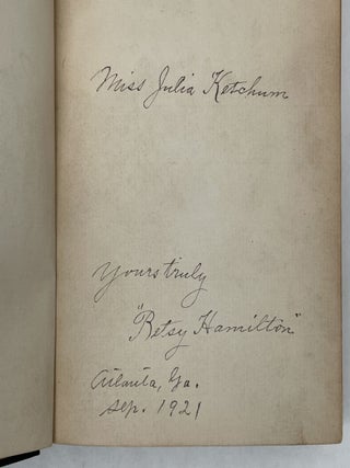 BETSY HAMILTON: SOUTHERN CHARACTER SKETCHES