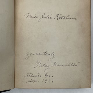 BETSY HAMILTON: SOUTHERN CHARACTER SKETCHES