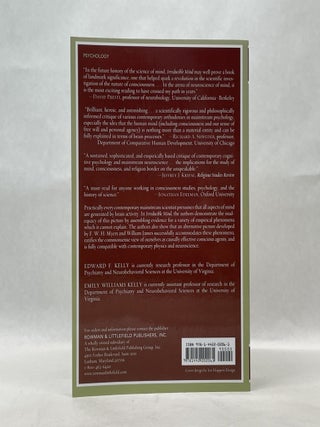 IRREDUCIBLE MIND: TOWARD A PSYCHOLOGY FOR THE 21ST CENTURY