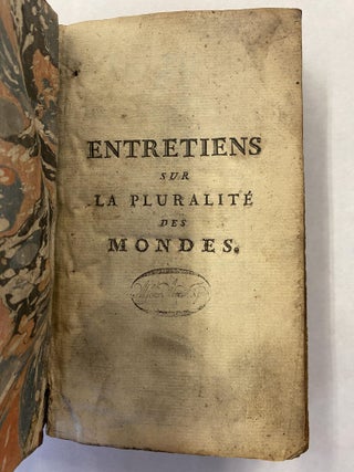 ENTRETIENS SUR LA PLURALITÉ DES MONDES