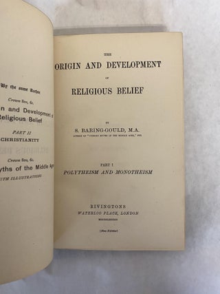 THE ORIGIN AND DEVELOPMENT OF RELIGIOUS BELIEF (2 VOLUMES)