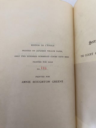 MEMOIRS OF EMPRESS JOSEPHINE (2 VOLUMES)