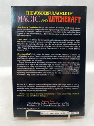 THE WONDERFUL WORLD OF MAGIC AND WITCHCRAFT