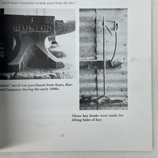 BETWEEN ANVIL & FORGE: PICTORIAL REMEMBRANCE OF THE BLACKSMITH SHOP