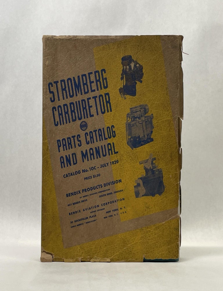 Item #66312 STOMBERG CARBURETOR PARTS CATALOG AND MANUAL: NO.10C - JULY 1939.